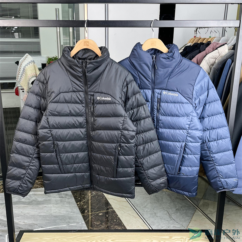 哥伦比亚男士户外热能保暖羽绒服