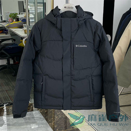 秋冬Columbia哥伦比亚户外男热能保暖800蓬连帽羽绒服外套XE2522
