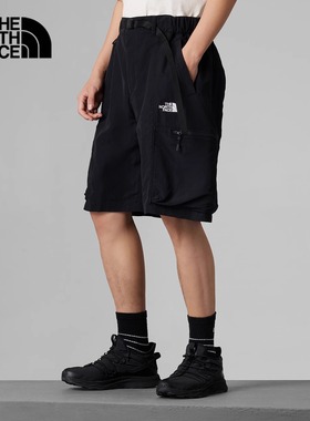夏季TheNorthFace北面户外UE设计师款男宽松防泼水休闲短裤子7QTM