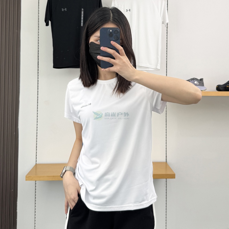 Columbia哥伦比亚女式户外25春夏新款速干舒适休闲短袖T恤 AR3349