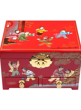 紫艺堂兴林先生作品手工推光童子