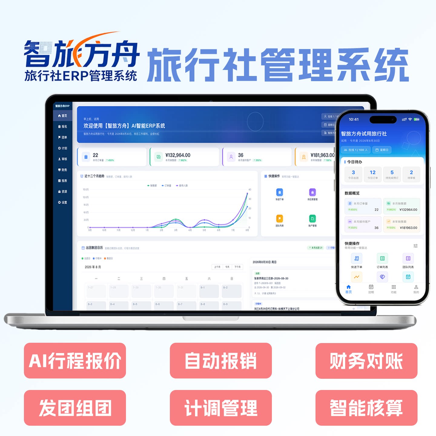 智旅方舟旅行AI社管理系统