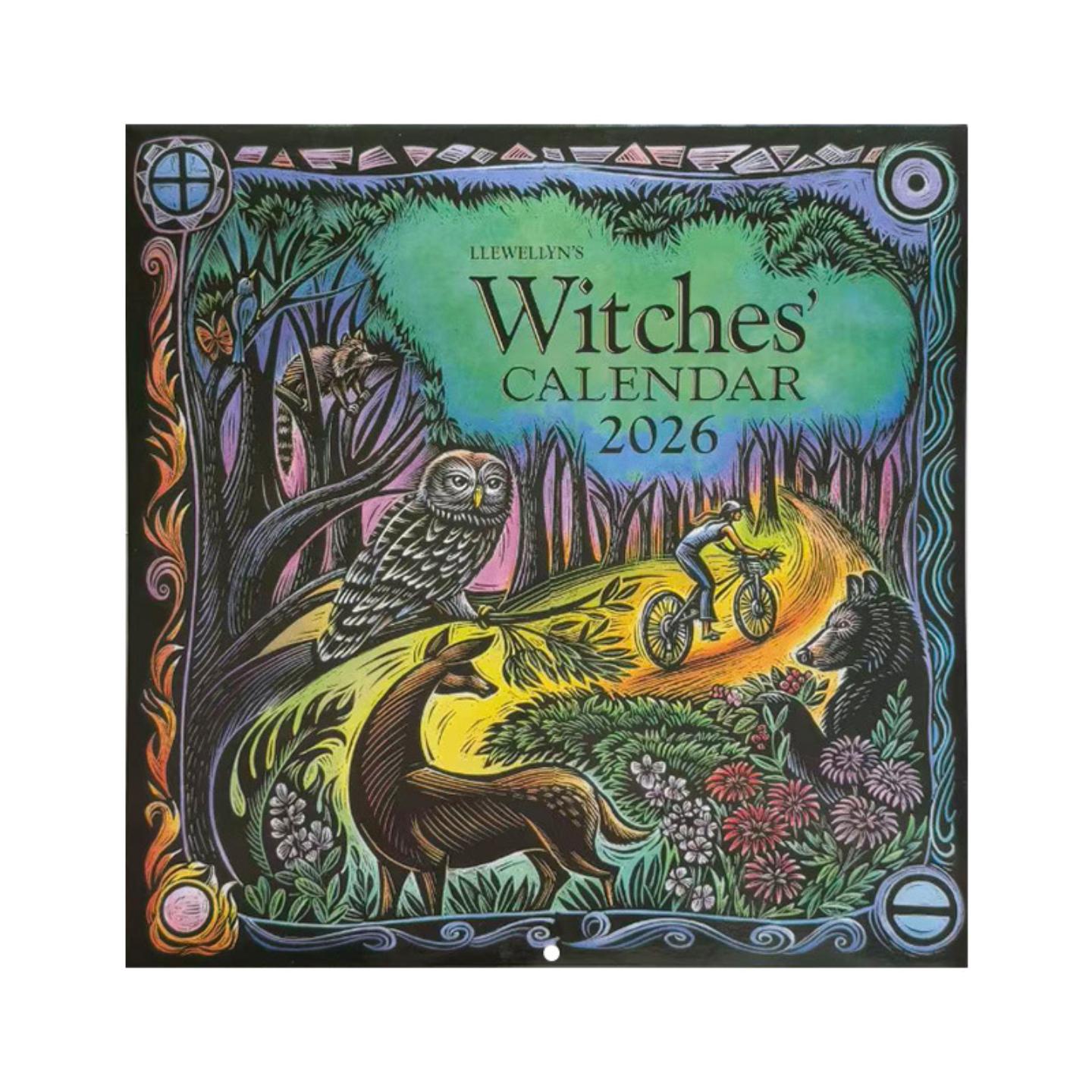 爆款2026女巫日历Witches'
