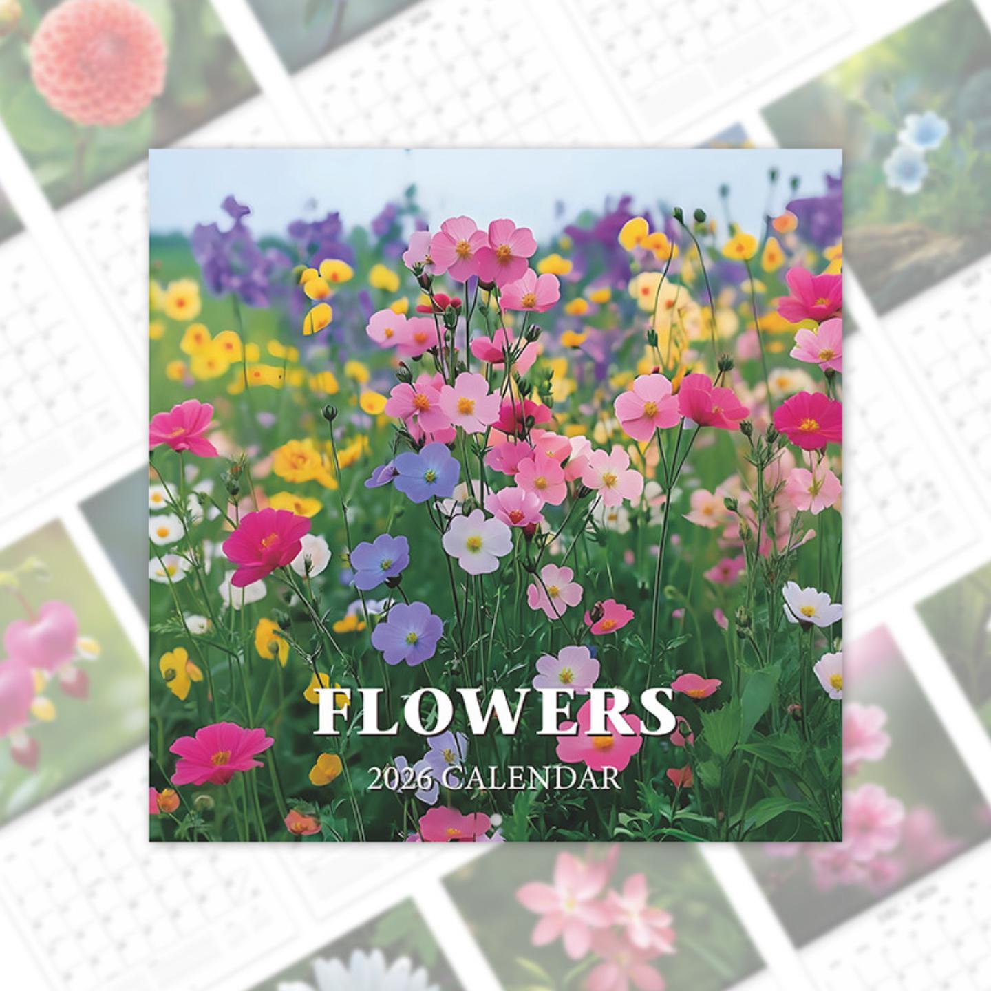 新品FLOWERS2026CALENDAR2026年