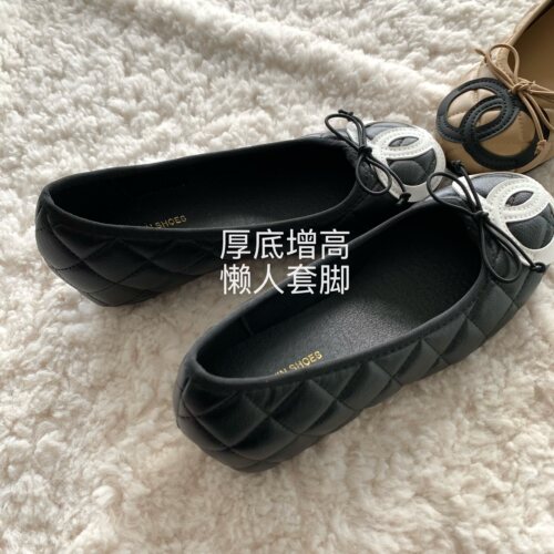 韩国ins春内增高蝴蝶结单鞋女