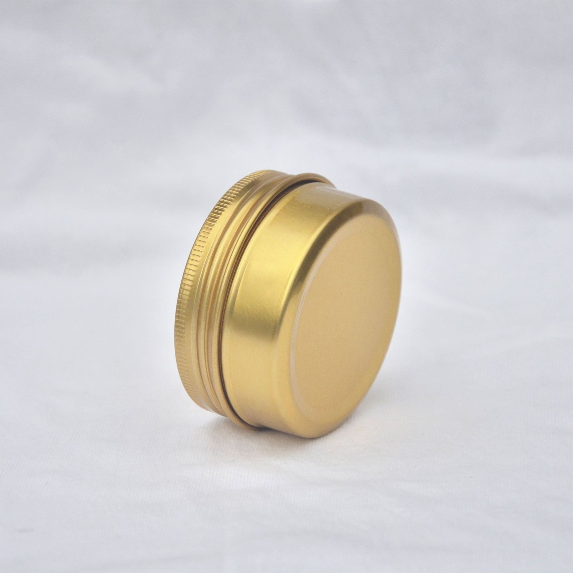 thumbnail for 50g double-sided gold aluminum box spiral concave bottom aluminum box packaging aluminum box aluminum can