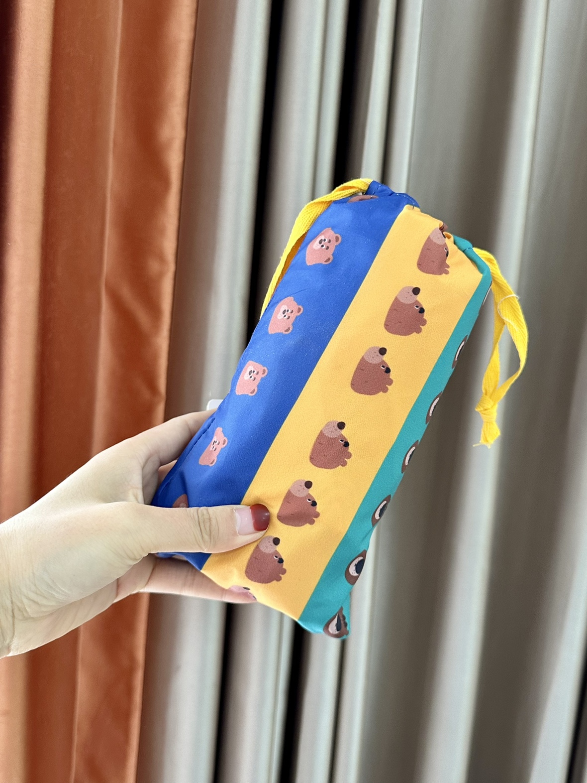 Ndht摩西熊收纳三件套被子收纳包家庭衣物收纳防水旅行包