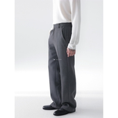 HolyMen ｜意大利marzotto强捻双层重磅riri拉链初剪羊毛西裤