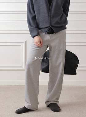 HolyMen | 25FW 日本横织布舒适运动通勤松紧卫裤长裤