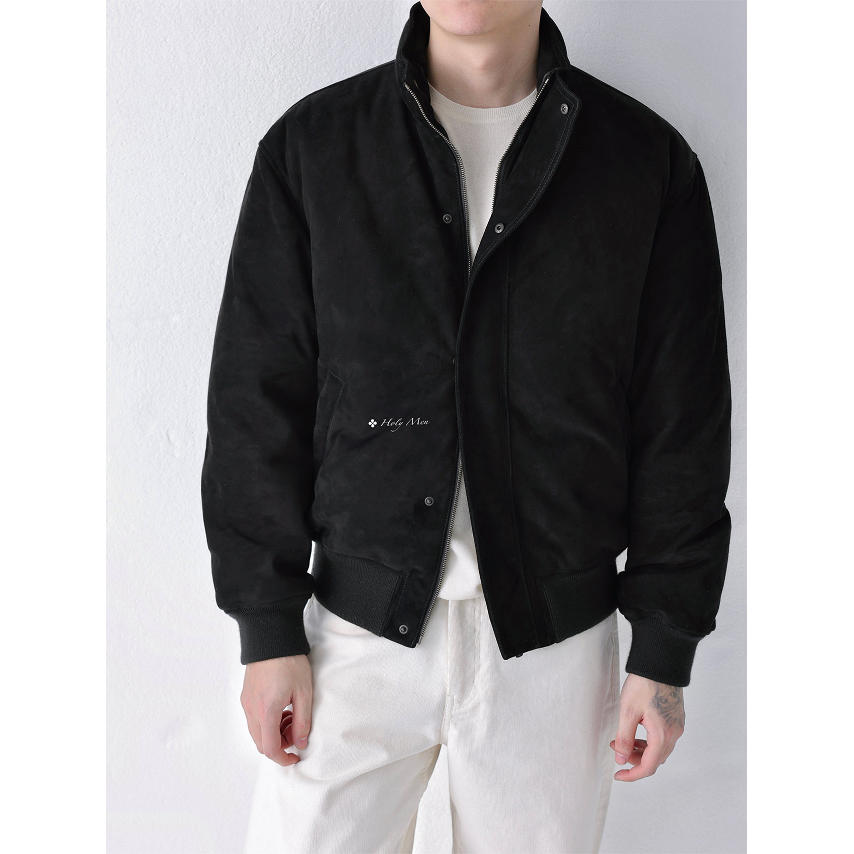 HolyMen |  西班牙进口短绒混种羊皮鹅绒羽绒服外套,男装,羽绒服,淘宝优惠券,粉丝福利购,淘宝优惠卷