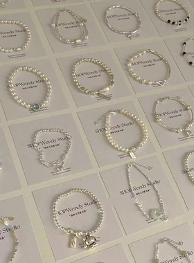 S925纯银蝴蝶手链轻奢小众礼物