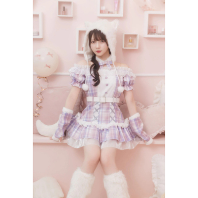 包邮包税 clearstone猫咪套装莉帕蕾 泡芙猫 透明水钻款 日本代购