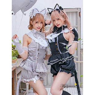 包邮包税 malymoon连体猫咪角色扮演套装 玛俪梦猫咪少女日本代购
