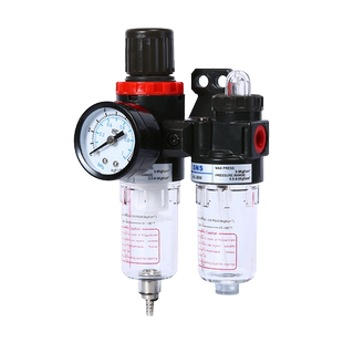 SNS神驰油水分离器气动高压空压机空气过滤器油雾器二联件AFC2000