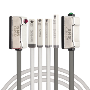 SNS神驰气动磁性开关CS1-F-U-J-G-S气缸磁性感应器接近传感器开关