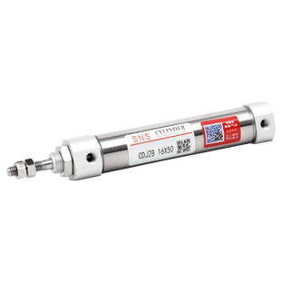 气动磁性不锈钢迷你气缸cdj2b小型10/16-5/10/15/20/30/50/100-b