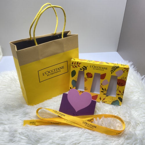 欧舒丹专柜护手霜礼盒装伴手礼30ml3支装套装教师节礼物盒