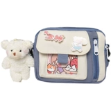 Милая небольшая сумка, брендовая сумка через плечо, свежая сумка на одно плечо, универсальная сумка для телефона, в корейском стиле