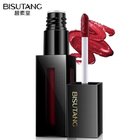 Bisutang trang điểm nhung cushion lip glaze soft mist lip lip lipstick color mờ dưỡng ẩm sinh viên Authentic - Son bóng / Liquid Rouge 	son bóng của nhật	