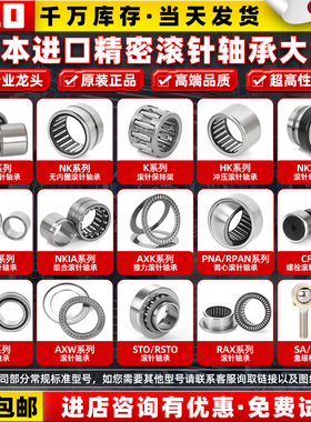 IKO进口滚针轴承无内圈 NKS20 22 24 25 28 30 32 35带内圈NKIS37