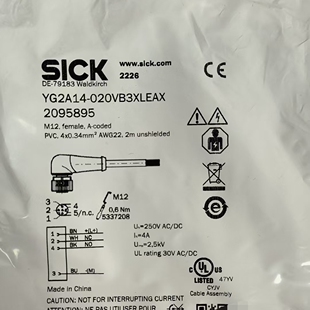 020VB3XLEAX 2096234德国SICK西克YF2A14