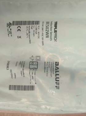 Balluff 巴鲁夫 BES M12MF1-PSC10F-S04G 感应式传感器BES02WR