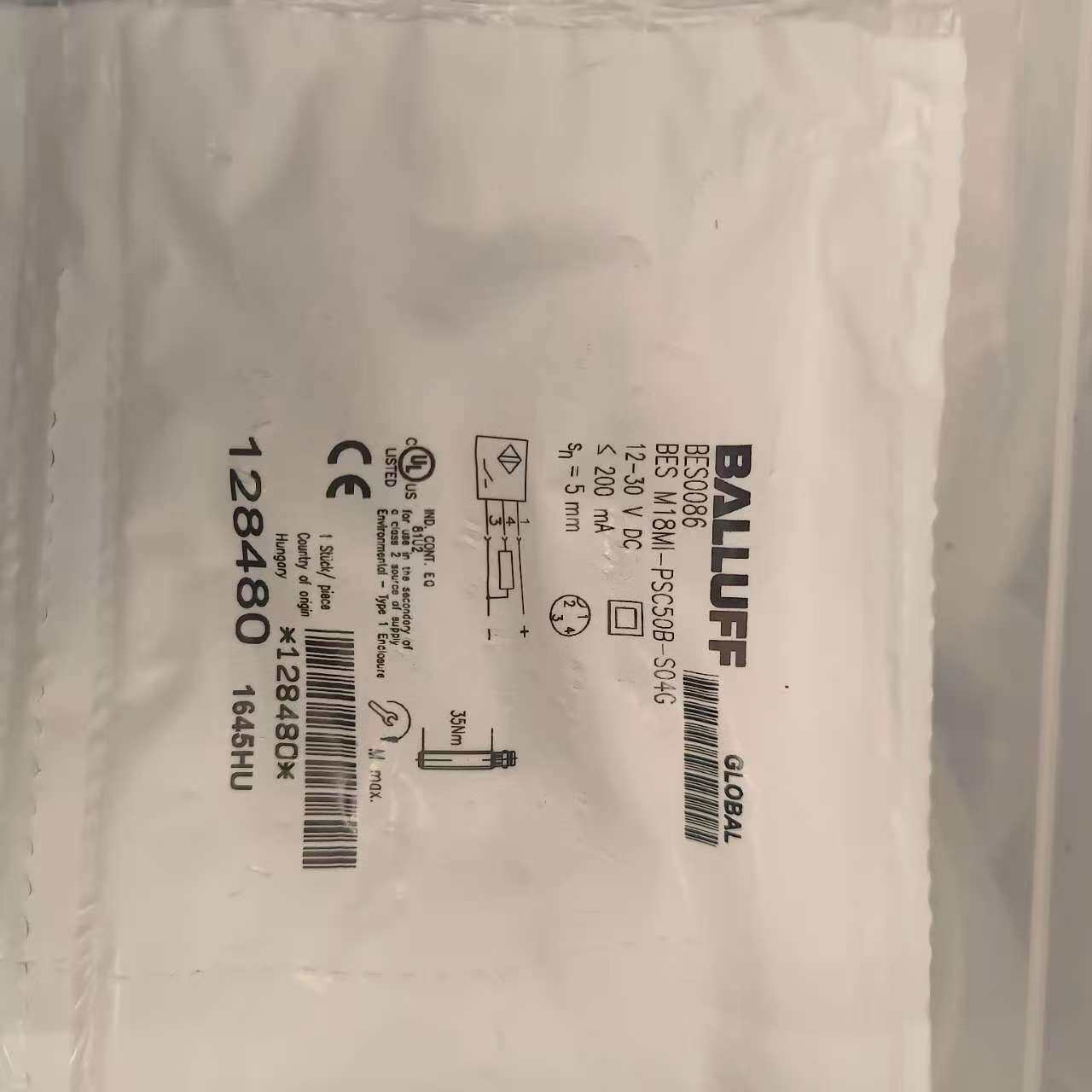 BES0086巴鲁夫接近开关