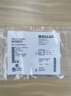 BHS002Y BES 516-300-S249-S4-D巴鲁夫传感器原装进口德国制造，