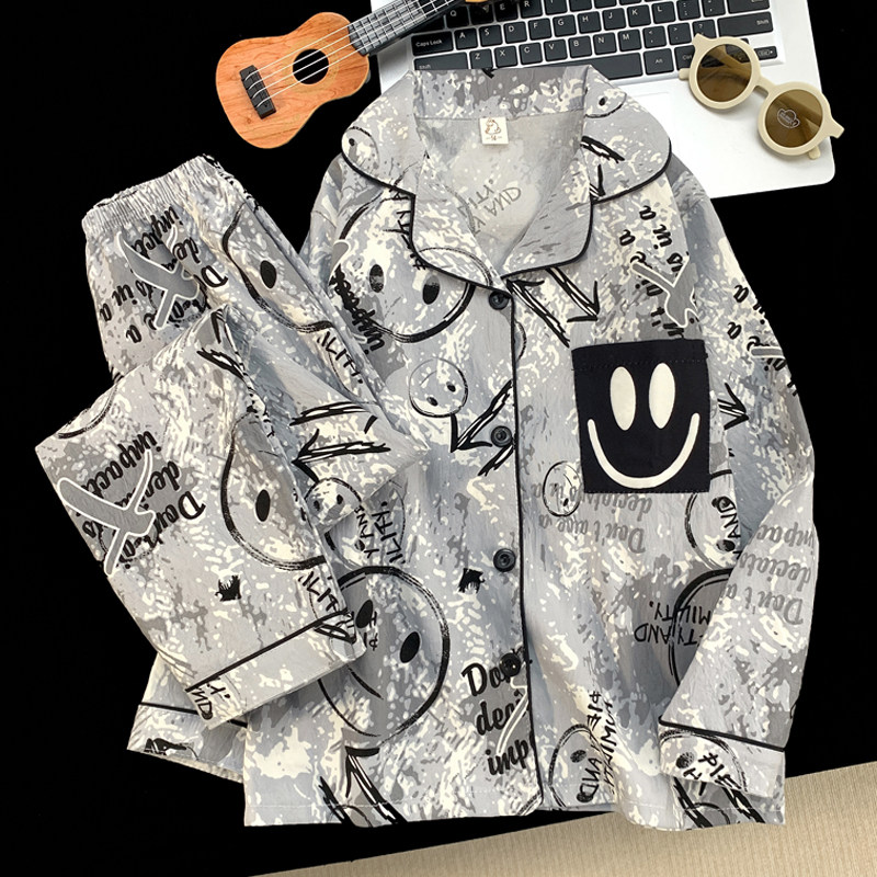 男孩云朵棉春秋季男童冬天可爱狗空调服二年级十四岁休闲儿童睡衣