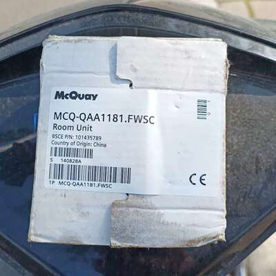 议价MCQUAY/麦克维尔温控器QAA1181，未拆封。