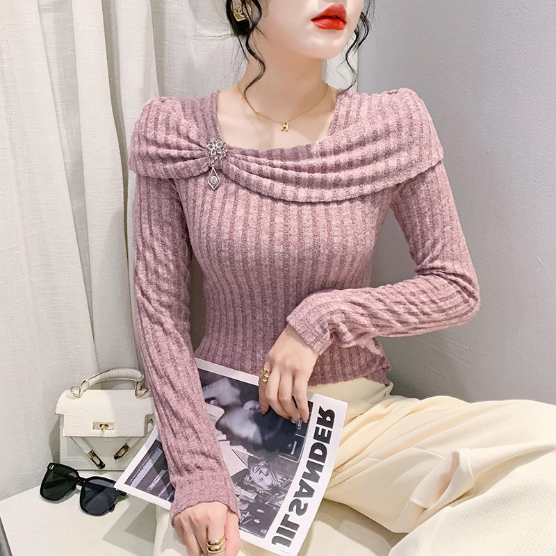 长袖休闲风网纱欧货韩版设计感