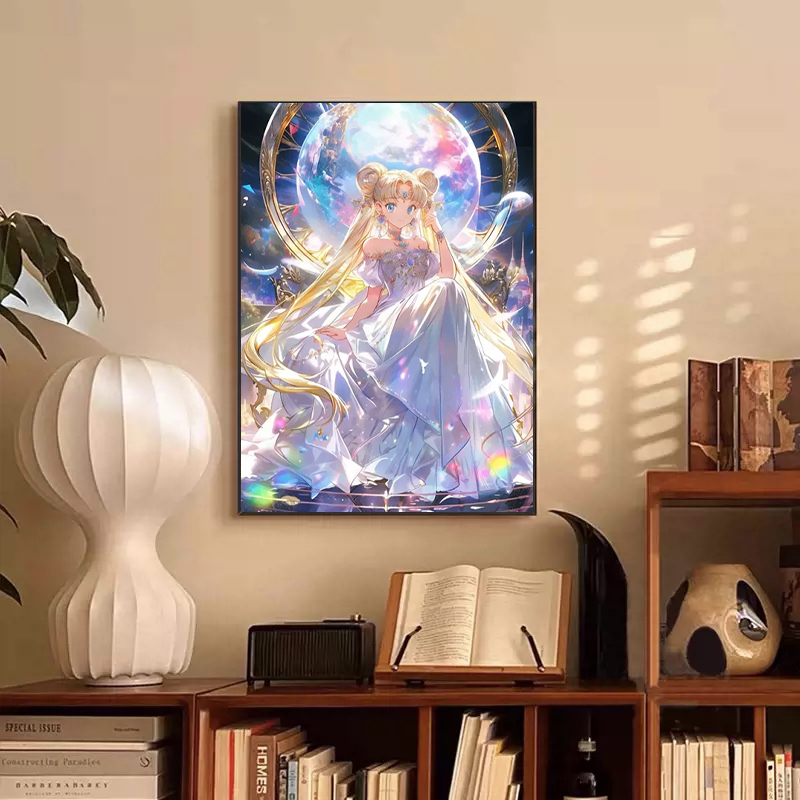 卡通动漫美少女战士钻石画