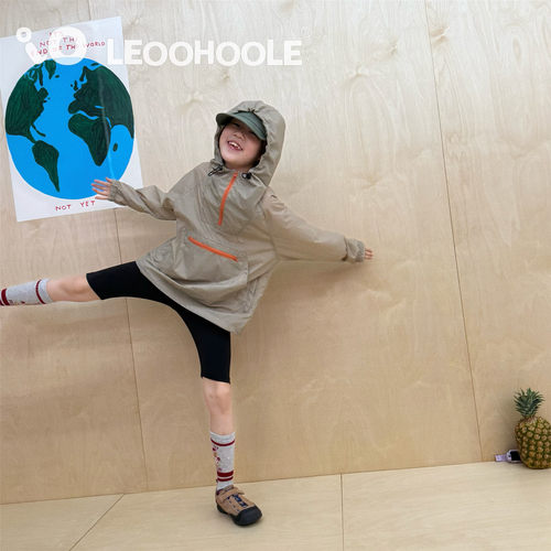 LEOOHOOLE | 哦哦乐  UPF50+防晒防水套头连帽轻量防晒衣外套