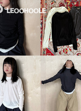 LEOOHOOLE | 哦哦乐 美利奴天丝羊毛纯色长袖T恤
