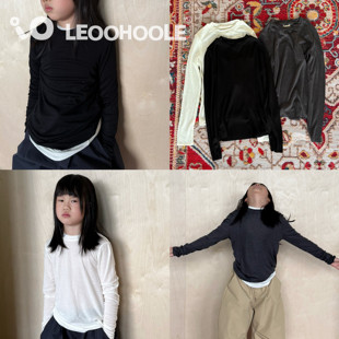 LEOOHOOLE | 哦哦乐 美利奴天丝羊毛纯色长袖T恤