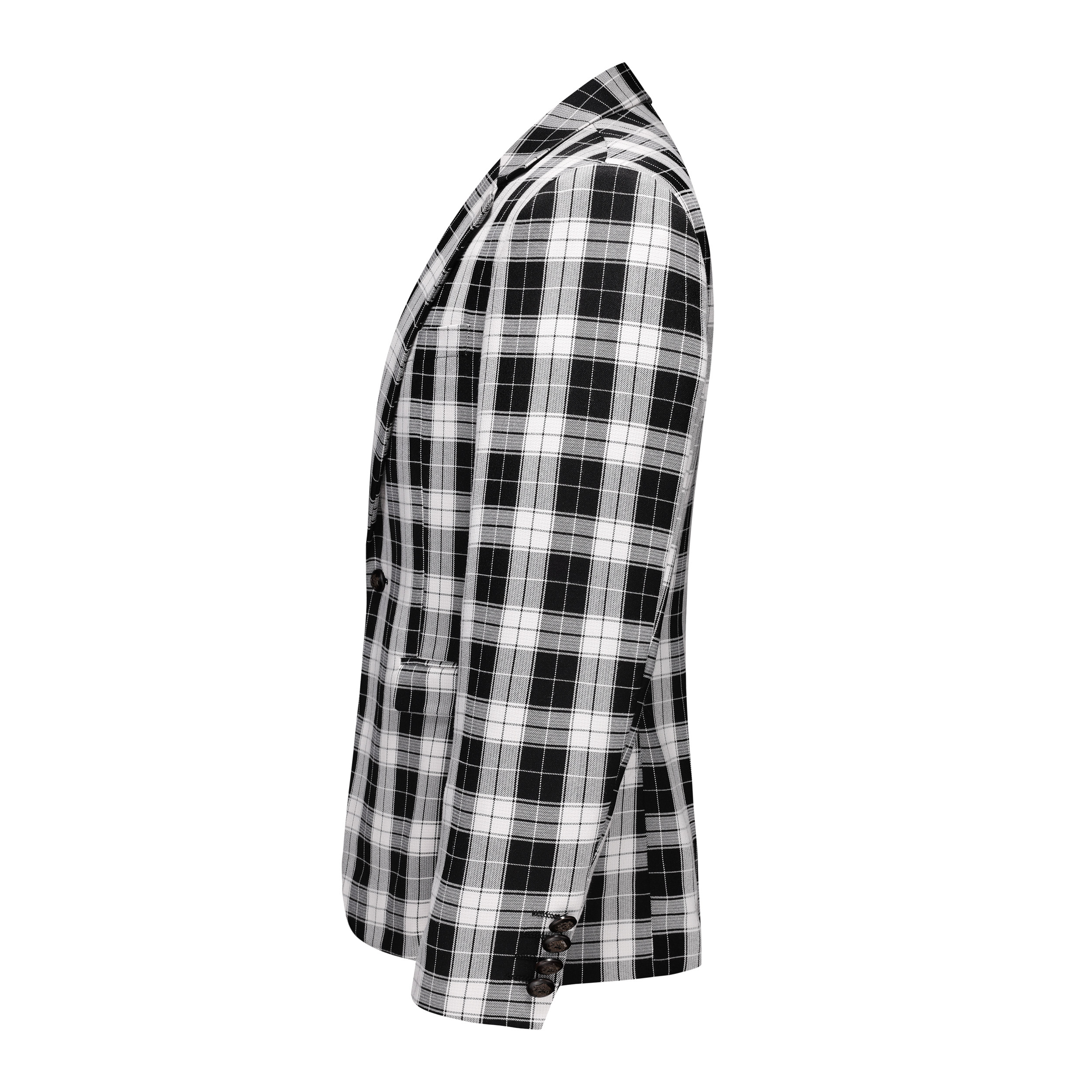 主推男士大码西服单西修身时尚一粒扣外贸跨境750黑白p150,男装西服,星座1616