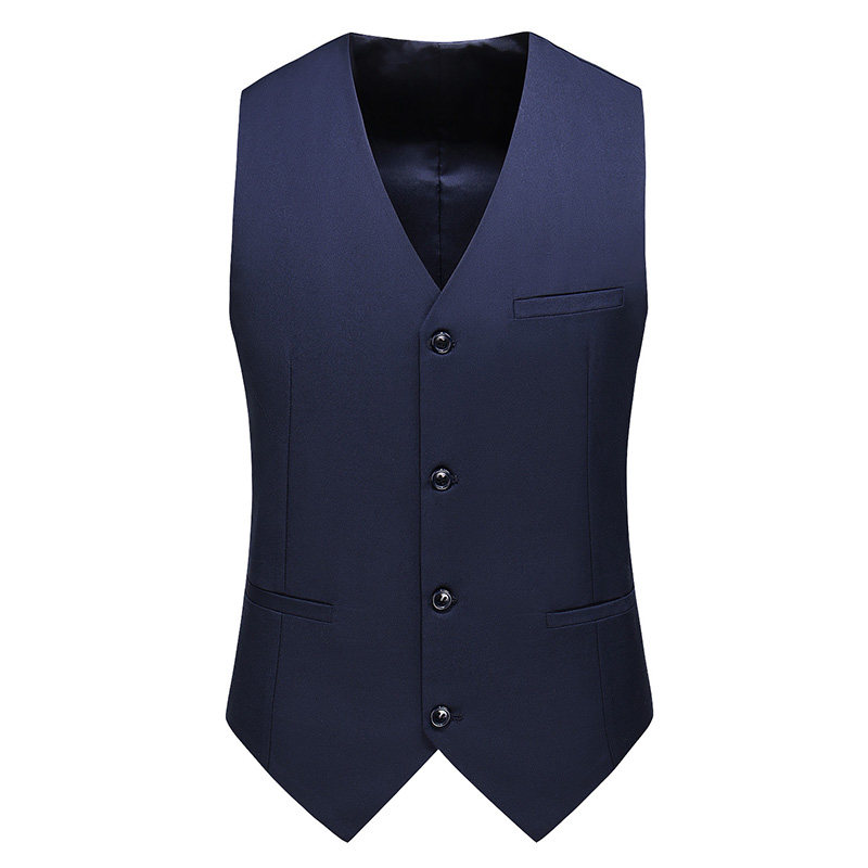主推镂空修身礼服酒店大码西服马甲17个纯色外贸跨境711p45,男装西服,星座1616
