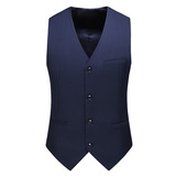 主推镂空修身礼服酒店大码西服马甲17个纯色外贸跨境711p45，男装西服，星座1616