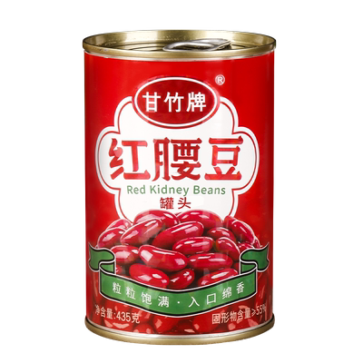 甘竹红腰豆罐头即食芸豆西餐食材