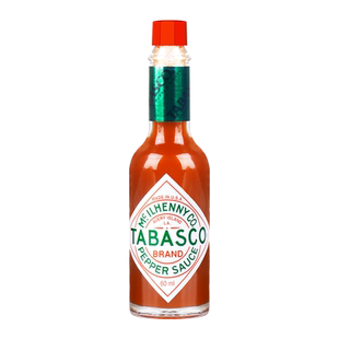 美国进口 tabasco低脂辣椒仔原味60ml*3瓶辣椒汁辣椒酱意面调味酱
