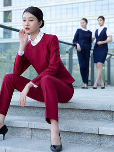 厦航空姐制服职业套装女高端会所B美容师养生馆商场珠宝店工作服