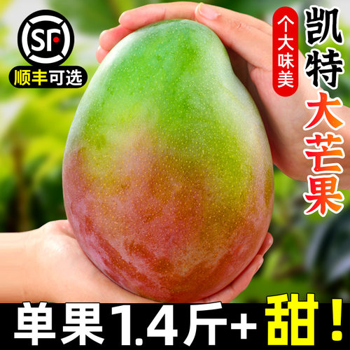 攀枝花凯特芒~个大肉厚~超过瘾！