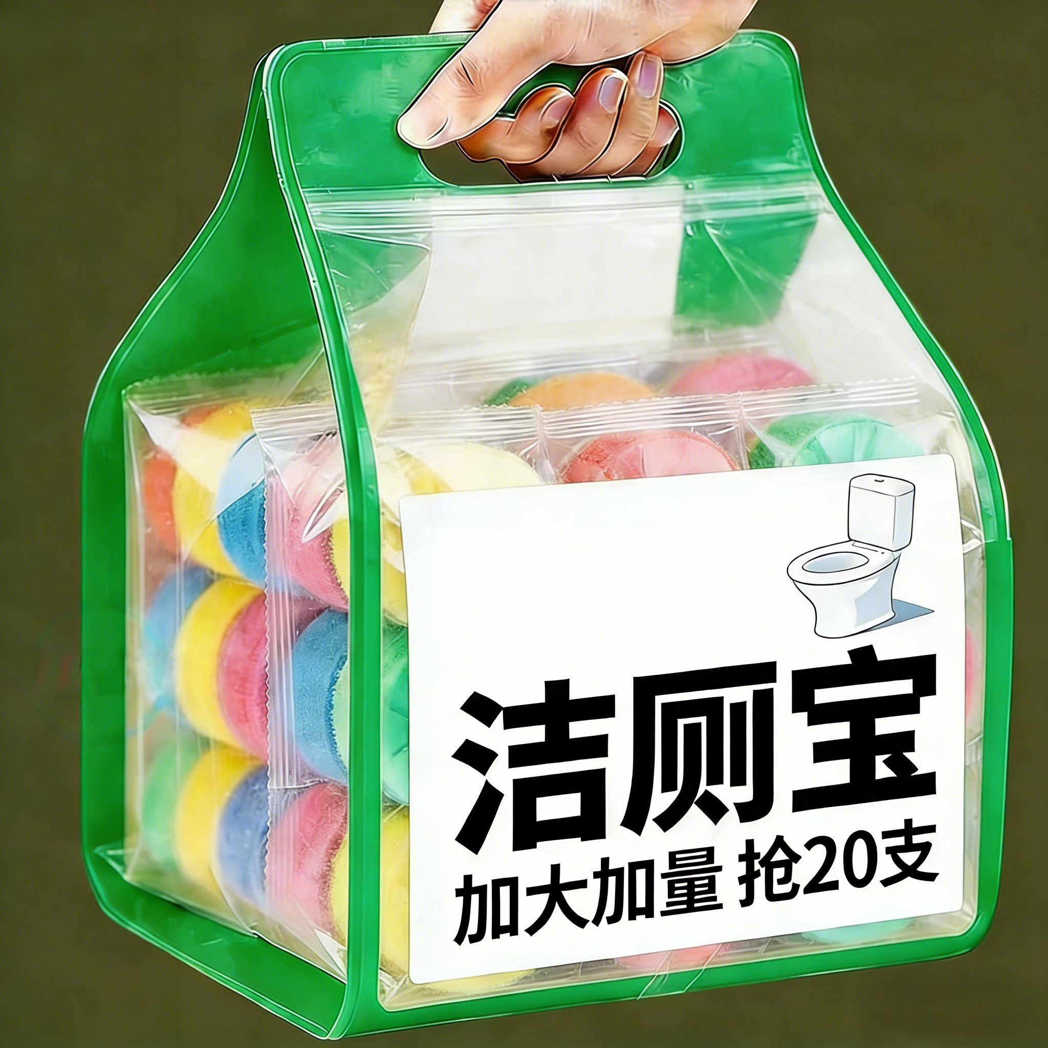 栀子花香氛洁厕宝持久留香除臭