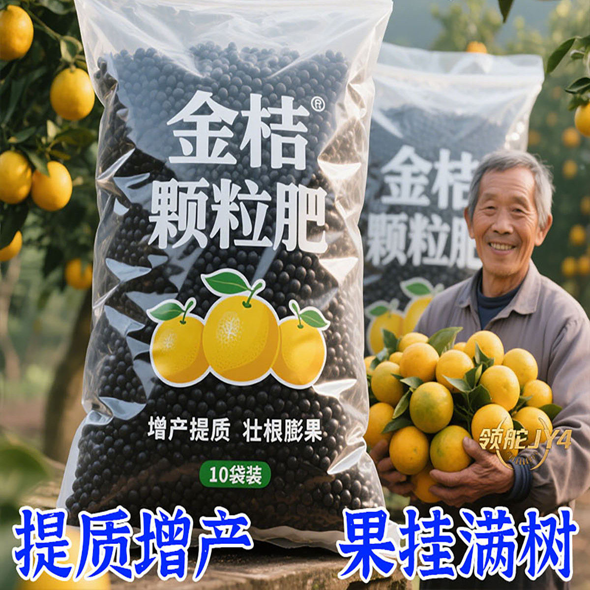 金桔专用肥料金桔树专用营养液金桔保花保果防落果催芽防叶子发黄