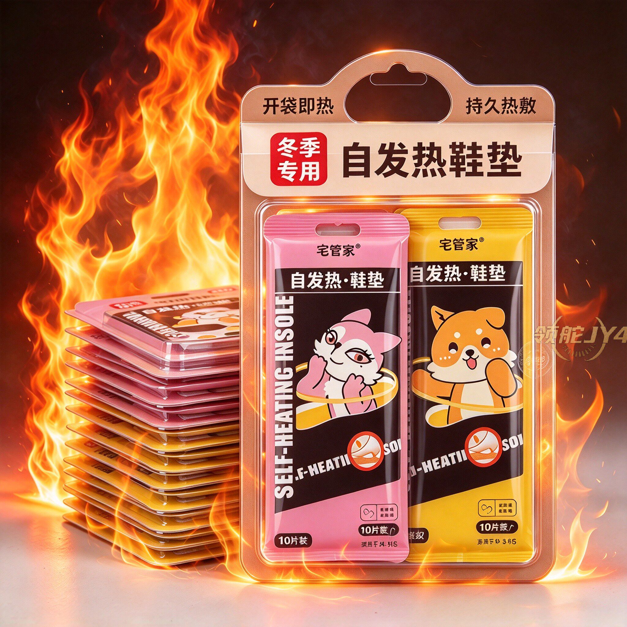 老北京发热暖足鞋垫不硌脚