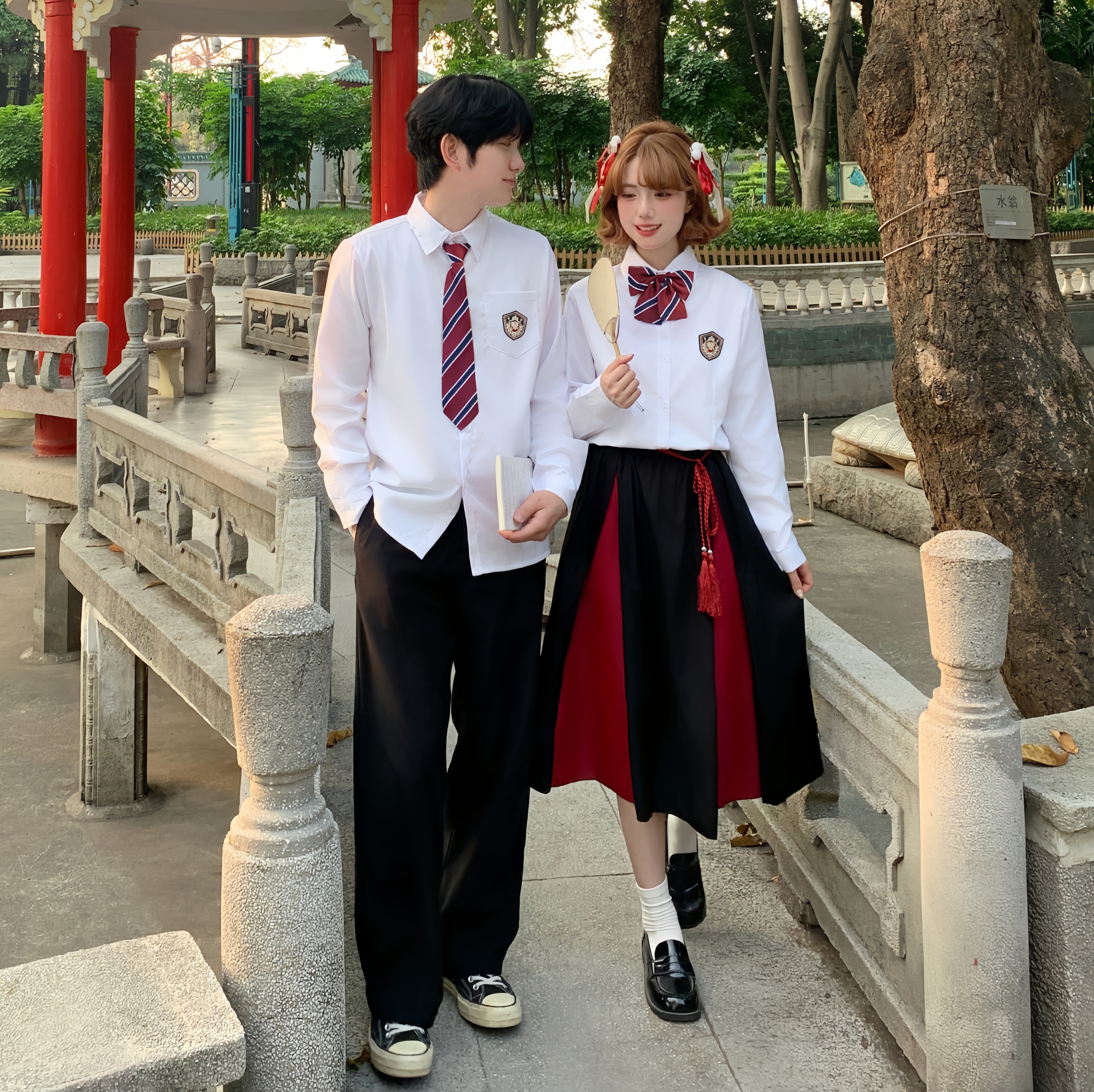 团购优惠现货中学生合唱演出服