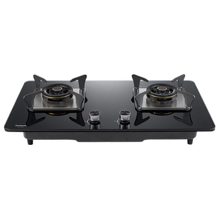 松下5.0KW天燃气灶家用厨房双灶大火力嵌入式灶台炉具C26A