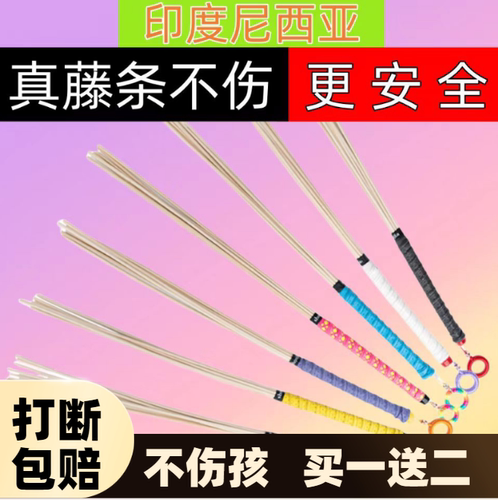 陛臣家用教学藤条戒尺成长神器