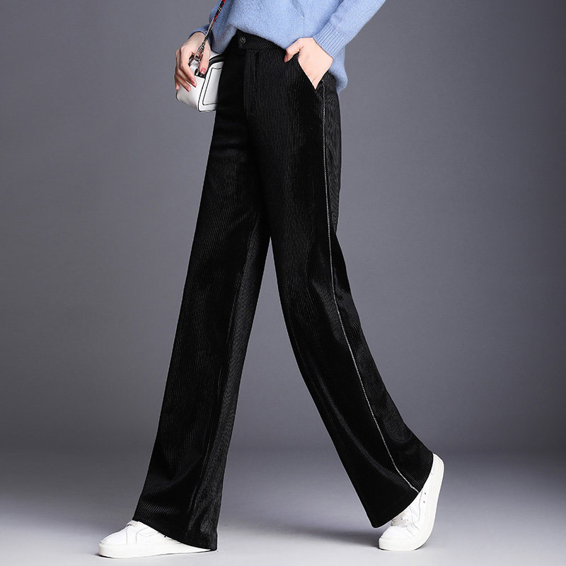 Jinsirong Wide leg pants 2019 new pattern Spring and autumn season Paige Easy trousers Straight Sports pants Drapein the Women's clothing/Boutique , Pants , Casual pants  category - from Buy2taobao.com to provide professional Taobao agent buy service