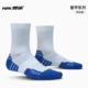 hnk悍将专业羽毛球网球功能中筒袜石墨烯吸汗防滑抑菌双层运动袜